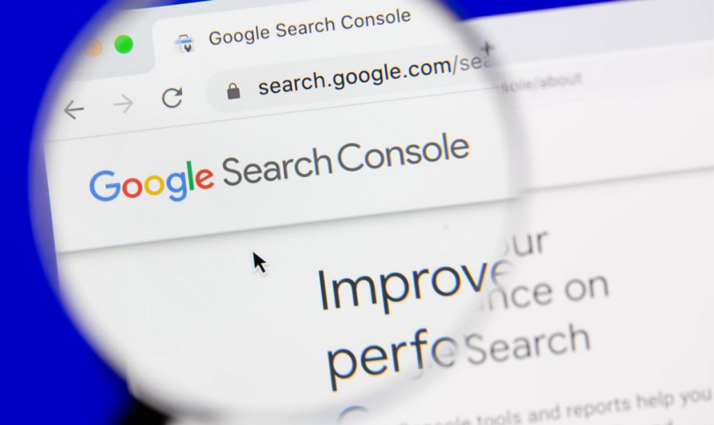 Search Console di google